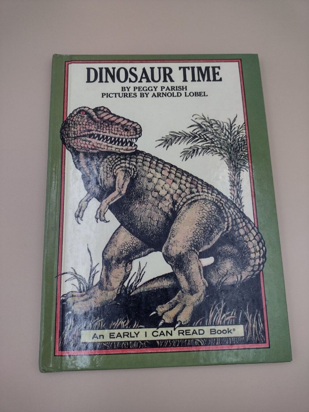 Dinosaur Time By Peggy Parish Hardcover Childrens Book 1983 I Can Read Book Club